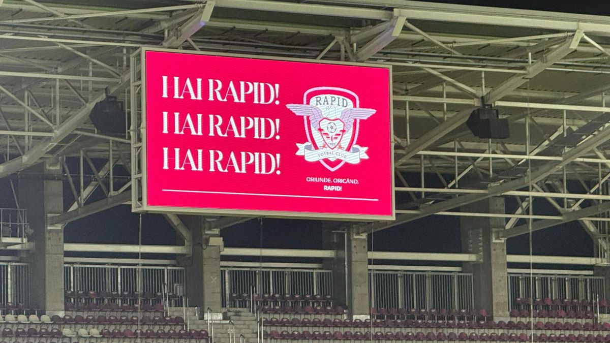 Dumbrăvița - Rapid, imagini înainte de meci