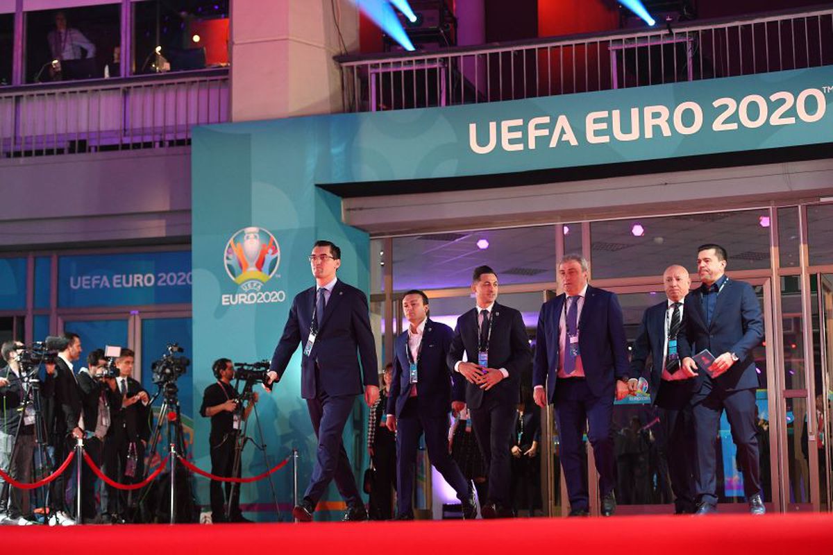 FOTO Tragerea la sorți a grupelor EURO 2020