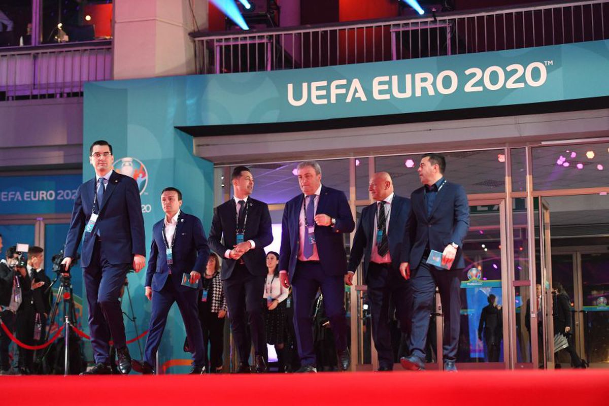 FOTO Tragerea la sorți a grupelor EURO 2020