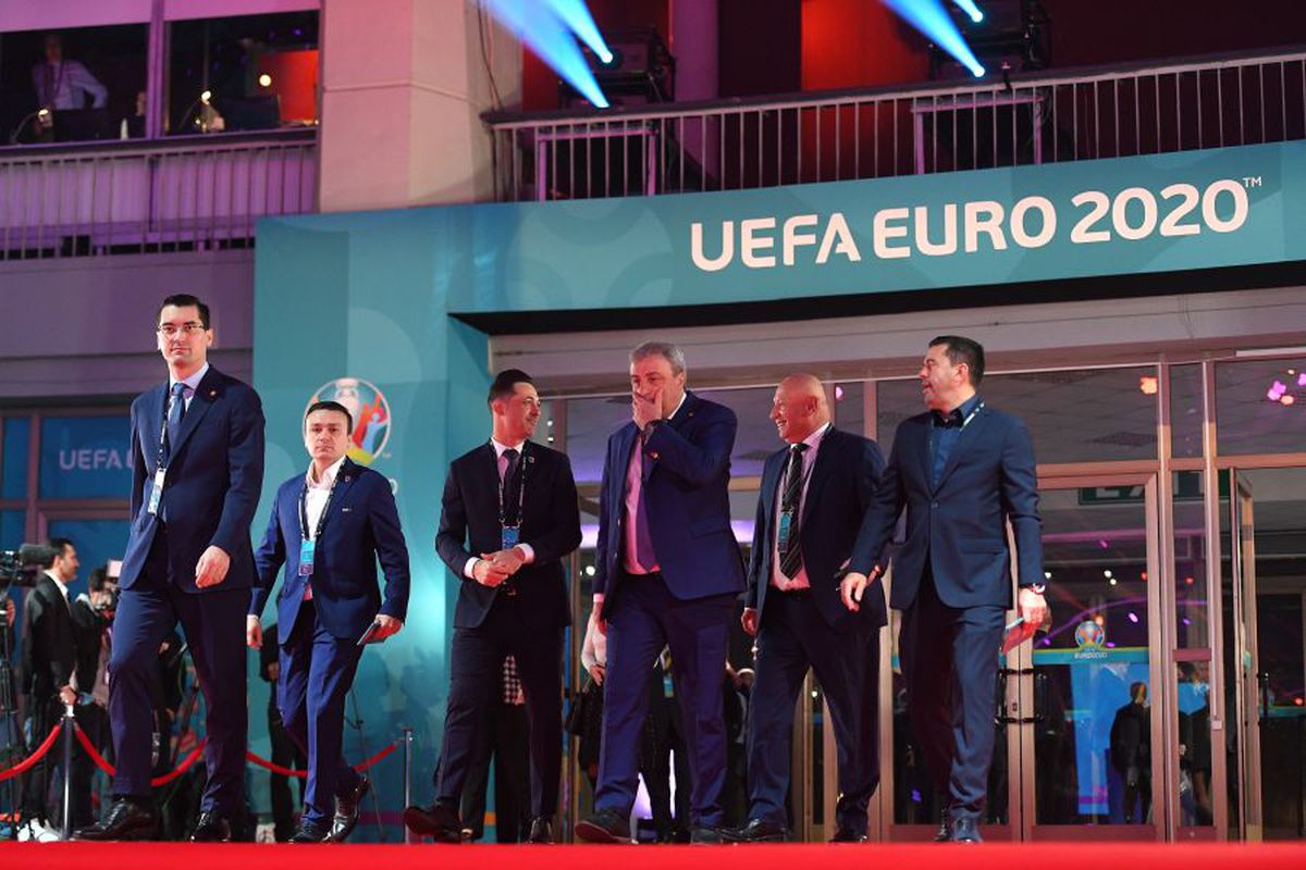 FOTO Tragerea la sorți a grupelor EURO 2020