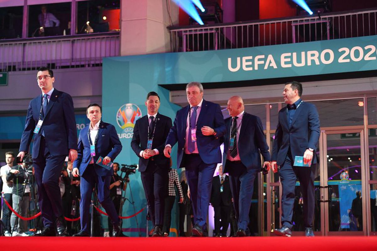 FOTO Tragerea la sorți a grupelor EURO 2020