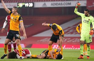 UPDATE Accidentare de coşmar a lui Raul Jimenez: „A fost oribil! Şocant!” » Atacantul lui Wolves, operat