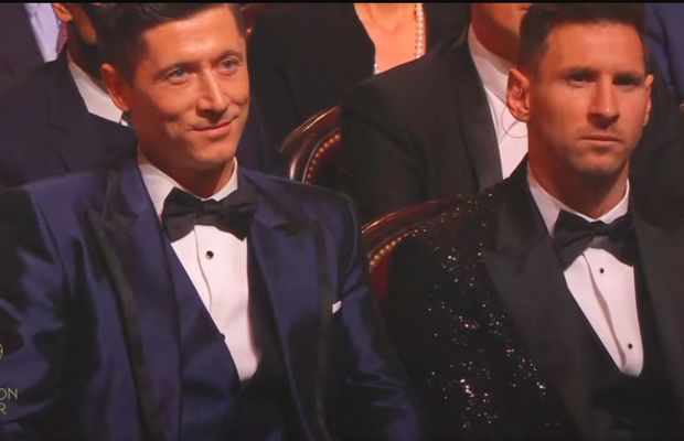 Cum a fost surprins Robert Lewandowski, în momentul în care Messi era anunțat câștigător al „Balonului de Aur” » Mesajul din miez de noapte al polonezului