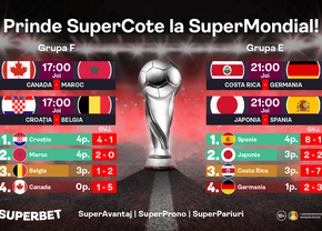 Pericol de eliminare pentru 3 granzi de la SuperMondial! Descoperă SuperOferta de 1 Decembrie!