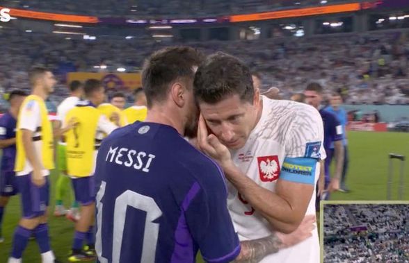 Ce a făcut Lewandowski la final: „Se înclină în fața regelui!”