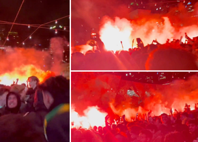 Scene incredibile în Australia, imediat după calificarea în „optimile” Campionatului Mondial » Mii de oameni pe străzi, deși era ora 04:00 dimineața