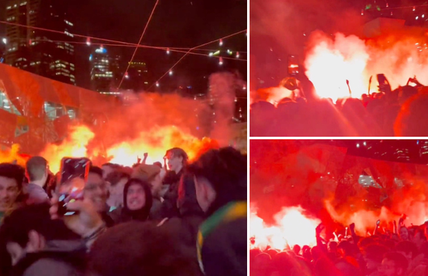 Scene incredibile în Australia, imediat după calificarea în „optimile” Campionatului Mondial » Mii de oameni pe străzi, deși era ora 04:00 dimineața