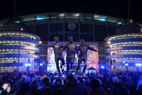 Intrarea pe Etihad, stadionul lui Manchester City Foto: Guliver/GettyImages
