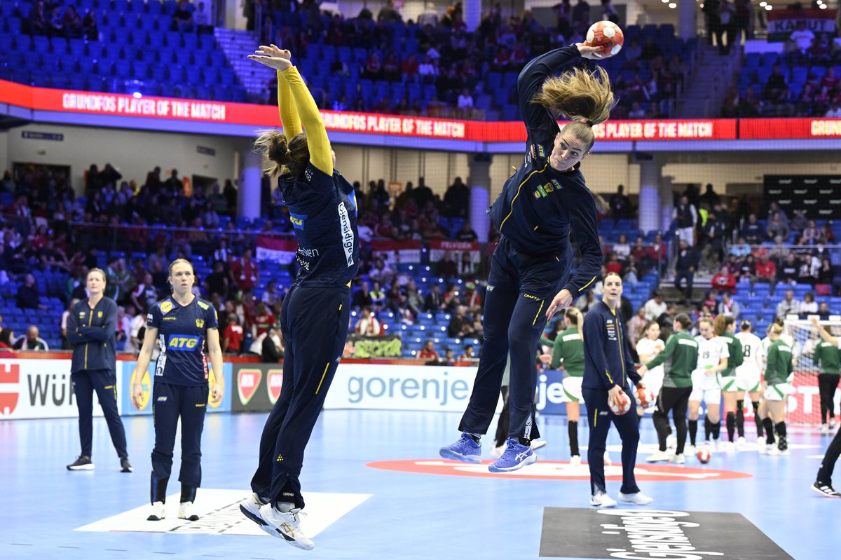 Suedia - Ungaria, Euro 2024 de handbal feminin