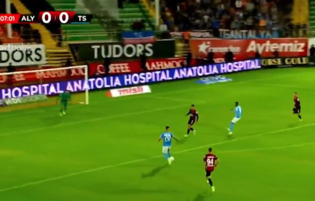 Primul gol al lui Denis Drăguș în campionat pentru Trabzonspor