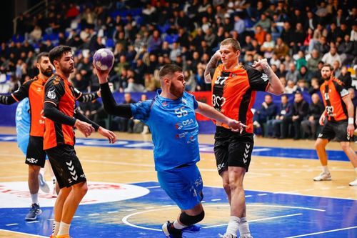 CS Minaur Baia Mare s-a calificat în optimile de finală ale EHF European Cup/Foto: Facebook (KH Rahoveci)