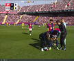 Clipe de panică în Barcelona - Las Palmas » Fotbalistul catalanilor a primit o lovitură în gât și nu se mai putea ridica