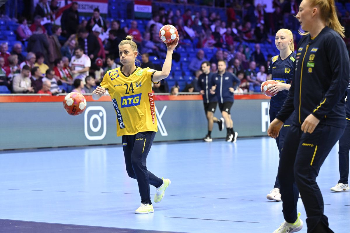 Suedia - Ungaria, Euro 2024 de handbal feminin