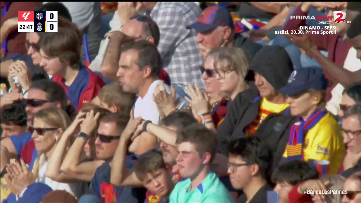 Clipe de panică în Barcelona - Las Palmas » Fotbalistul catalanilor a primit o lovitură în gât și nu se mai putea ridica