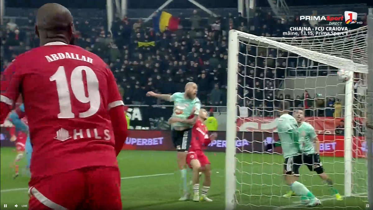 Autogolul lui Ninaj în Dinamo - Sepsi