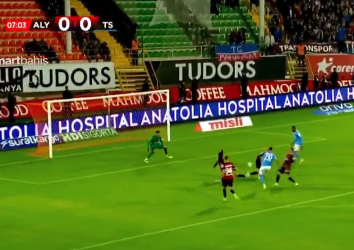 Primul gol al lui Denis Drăguș în campionat pentru Trabzonspor