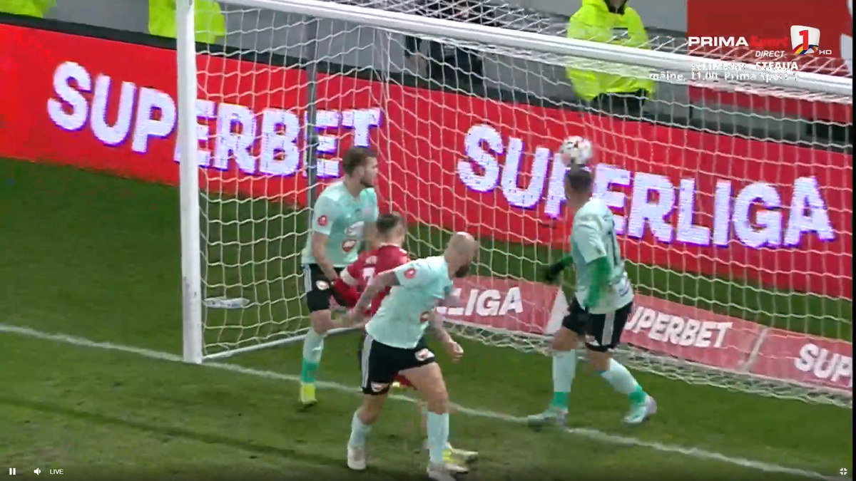 Autogolul lui Ninaj în Dinamo - Sepsi