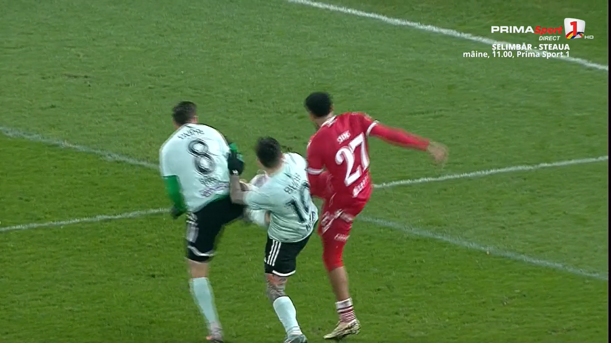 Penalty controversat dat în prelungirile meciului Dinamo - Sepsi » Prim verdict în direct + Ce a spus chiar dinamovistul implicat