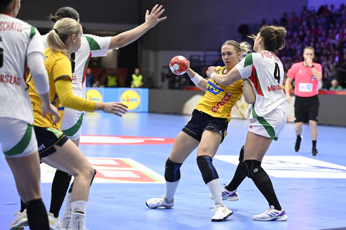 Suedia - Ungaria, Euro 2024 de handbal feminin