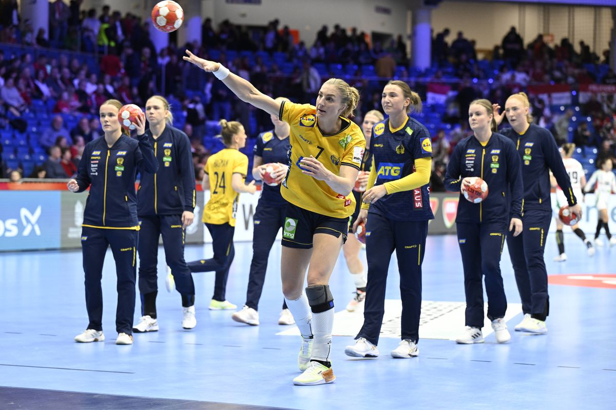 Suedia - Ungaria, Euro 2024 de handbal feminin