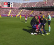 Clipe de panică în Barcelona - Las Palmas » Fotbalistul catalanilor a primit o lovitură în gât și nu se mai putea ridica