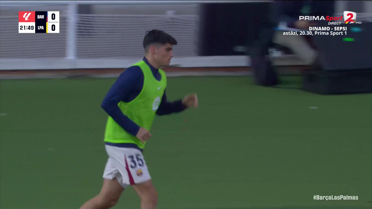 Clipe de panică în Barcelona - Las Palmas » Fotbalistul catalanilor a primit o lovitură în gât și nu se mai putea ridica