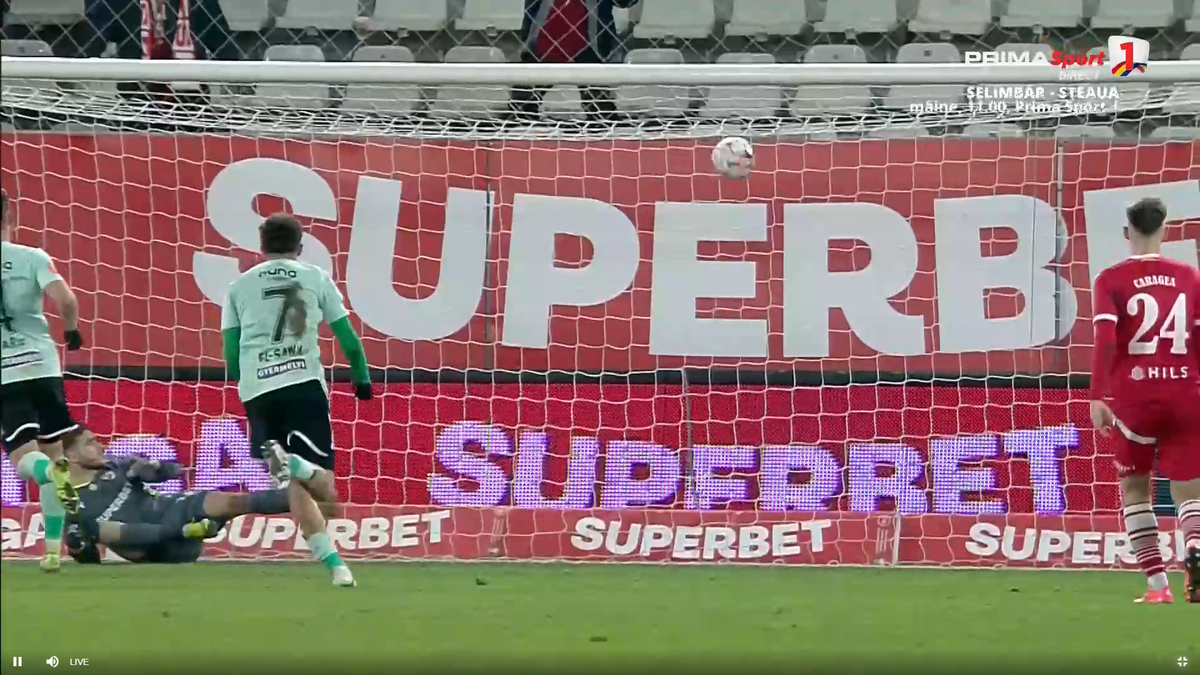 Penalty controversat dat în prelungirile meciului Dinamo - Sepsi » Prim verdict în direct + Ce a spus chiar dinamovistul implicat