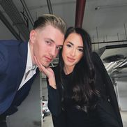 Larisa Iordache și Cristian, soțul ei, părinți ai unei fetițe/Foto: Instagram (Larisa Iordache)