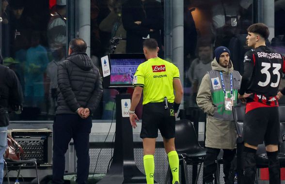 Verdictul oficial în scandalul penaltyului de la AC Milan - Lazio » Un arbitru suspendat, altul scapă cu mustrare!