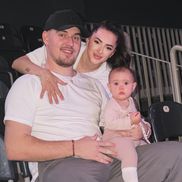 Larisa Iordache și Cristian, soțul ei, părinți ai unei fetițe/Foto: Instagram (Larisa Iordache)