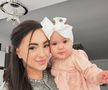 Larisa Iordache și Cristian, soțul ei, părinți ai unei fetițe/Foto: Instagram (Larisa Iordache)