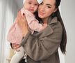 Larisa Iordache și Cristian, soțul ei, părinți ai unei fetițe/Foto: Instagram (Larisa Iordache)