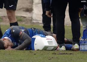 Mai rău ca la amatori » Încă un meci de Liga 2 jucat pe „câmp”: imagini SCANDALOASE