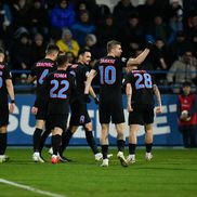 Lixandru, Graovac, Mihai Toma, Adrian Șut, Florin Tănase și Pantea, în Farul - FCSB 1-2/ Foto: Cristi Preda (GSP)