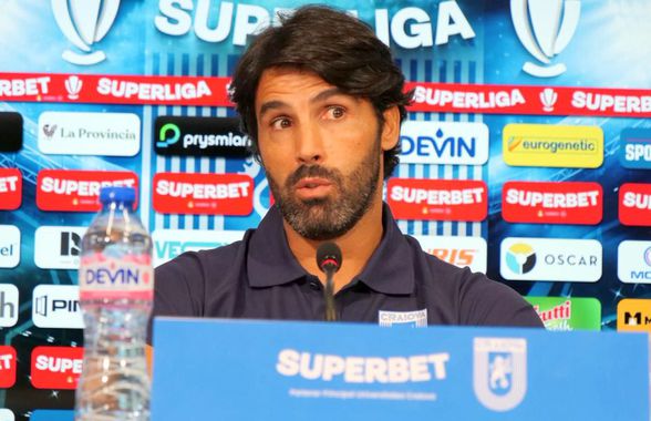 Noul antrenor de la Universitatea Craiova lansează un avertisment: „Trebuie să ne controlăm”