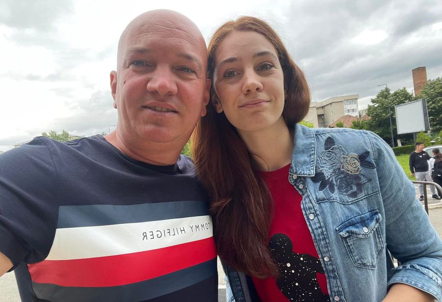 Marius Bălan și Francesca, fiica sa / Sursă foto: Facebook Tatăl jucătoarei care acuză abuzurile lui Gheorghe Tadici, dezvăluiri șocante pentru GSP: „Le-a luat mâncarea din față, le strânge de biceps și le învinețește” + „Ne-a spus că are Federația la degetul mic”