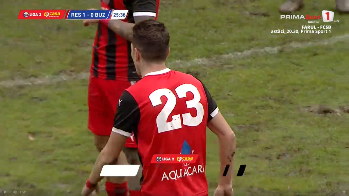 Mai rău ca la amatori » Încă un meci de Liga 2 jucat pe „câmp”: imagini SCANDALOASE