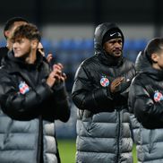 Andrei Dancus, Siyabonga Ngezana și Juri Cisotti, în Farul - FCSB 1-2/ Foto: Cristi Preda (GSP)