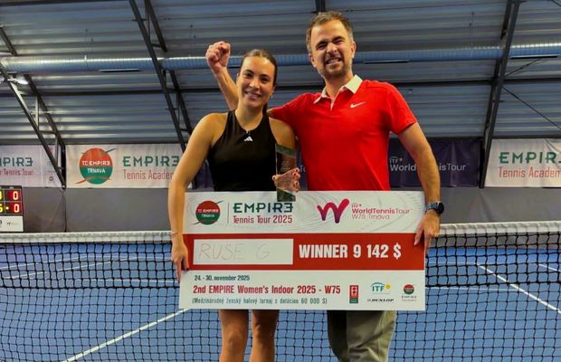 Gabriela Ruse a cucerit titlul în turneul ITF de categorie W75 de la Trnava » Salt de 18 locuri în ierarhia mondială