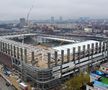 Stadionul din Giulești este tot mai aproape de finalizare. Structura metalică de rezistență a acoperișului este aproape finalizată, în ciuda ritmului mai scăzut de lucru din perioada sărbătorilor.