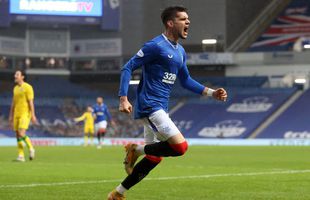 Ianis Hagi, lăudat de antrenorul său de la Rangers: „Excelent! A adus aici pase decisive și goluri”