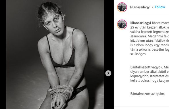 Liliana Szilágyi, postare care a șocat Ungaria: „Am fost abuzată sexual de tatăl meu. Din păcate, sora mea a rămas cu el”