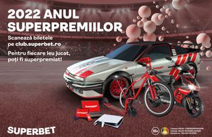 Anul 2022 începe ca un an al SuperPremiilor! Scanează-ți SuperBiletele pe club.superbet.ro