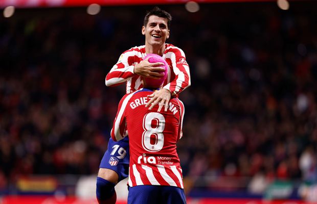 Simulare jenantă și revenire „miraculoasă” a lui Alvaro Morata când și-a dat seama că a marcat