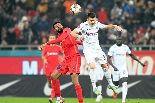 FCSB a pierdut ultimul derby al anului, 0-1 cu CFR Cluj, chiar pe Arena Națională. Foto: Imago Images