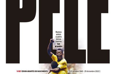 „Niciodată patru litere n-au fost atât de mari” » Cele mai prestigioase publicații ale lumii îi dedică pagini emoționante lui Pelé