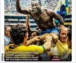 „Niciodată patru litere n-au fost atât de mari” » Cele mai prestigioase publicații ale lumii îi dedică pagini emoționante lui Pelé