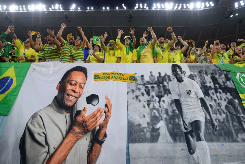 Pelé, unul dintre cei mai mari fotbaliști ai tuturor timpurilor, a murit joi, 29 decembrie, la vârsta de 82 de ani, după o îndelungată suferință. / foto: Guliver/Getty Images