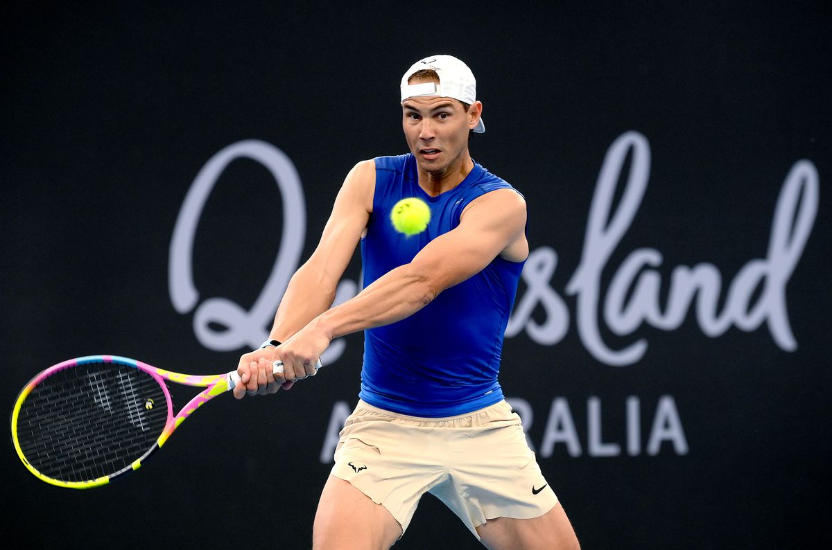 Fiul lui Nadal face senzație la Brisbane » Rafa jr, cu racheta în mână la doar un an