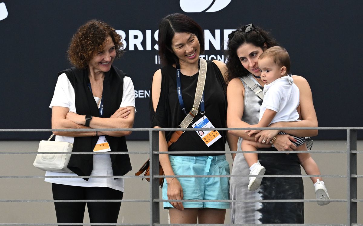 Fiul lui Nadal face senzație la Brisbane » Rafa jr, cu racheta în mână la doar un an